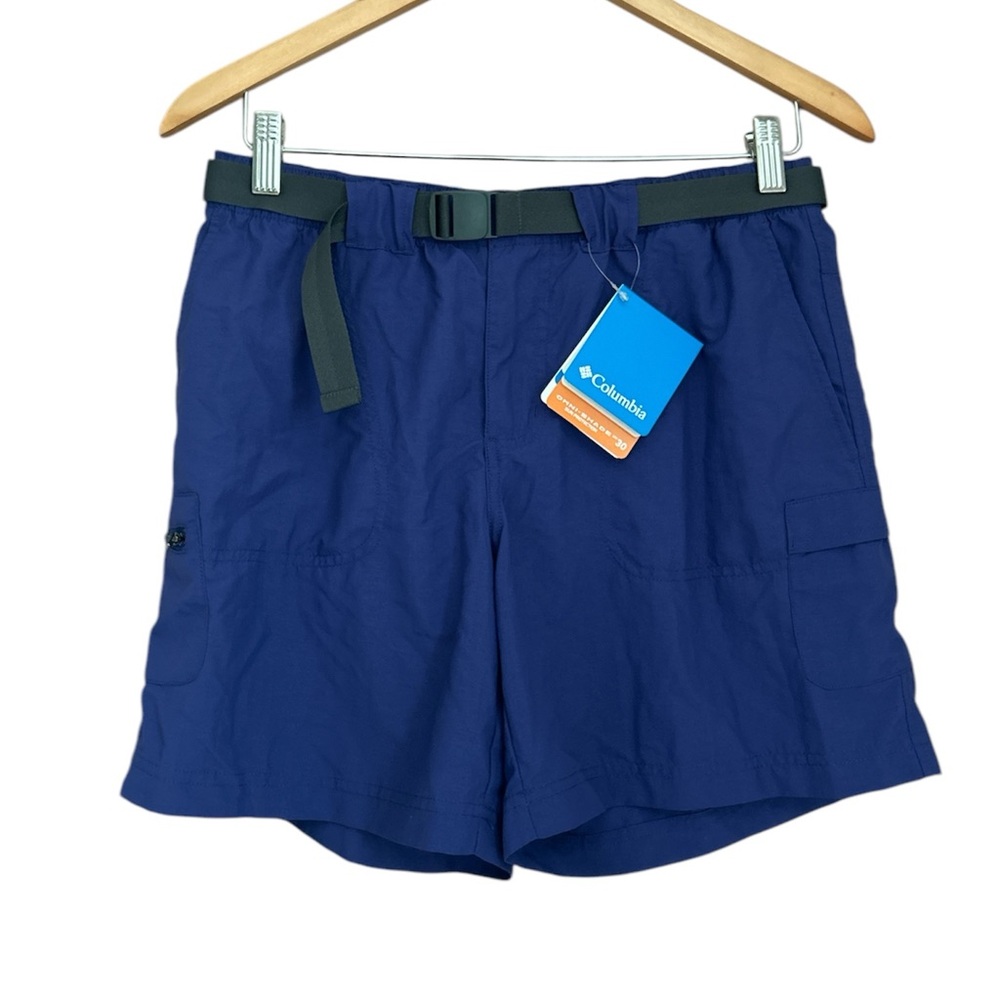 NWT Columbia Women’s Sandy River Cargo Pant 6” Inseam Outdoor Blue Size Small